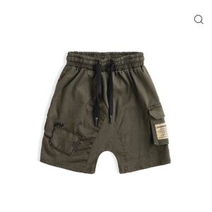 NUNUNU Kids Olive Green Shorts